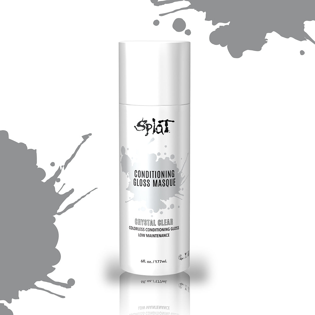 Splat Hair Dye Conditioning Gloss Masque – Crystal Clear, 6 oz.