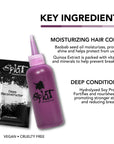 Midnight Claret No Bleach Burgundy (Claret) Semi-Permanent Hair Dye Kit