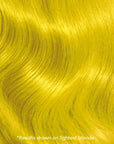 Lemon Drop: Yellow Semi-Permanent Hair Dye Complete Kit with Bleach
