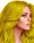 Lemon Drop: Yellow Semi-Permanent Hair Dye Complete Kit with Bleach