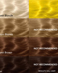 Lemon Drop: Yellow Semi-Permanent Hair Dye Complete Kit with Bleach