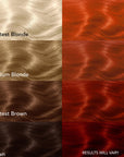 Orange Fireballs: Original Fire Orange Semi-Permanent Hair Dye Complete Kit with Bleach