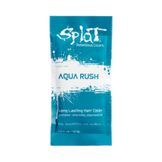 Splat Hair Dye Original Singles Foil Packet in Aqua Rush Blue Semi-Permanent Hair Dye