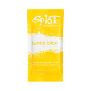 Splat Hair Dye Original Singles Foil Packet Lemon Drop Yellow Hair Dye
