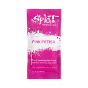 Splat Hair Dye Original Singles Foil Packet in Pink Fetish Hot Pink Semi-Permanent Hair Dye