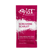 Splat Hair Dye Original Singles Foil Packet in Screaming Scarlet Red Semi-Permanent Hair Dye