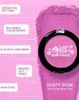 Dusty Rose: Rose Hair Chalk