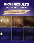 Midnight Amethyst No Bleach Purple Kit de tinte capilar semipermanente