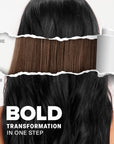 Midnight Onyx No Bleach Black Semi-Permanent Hair Dye Kit