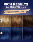 Midnight Indigo No Bleach Purple Semi-Permanent Hair Dye Kit