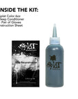 Midnight Azure No Bleach Blue Semi-Permanent Hair Dye Kit
