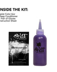 Midnight Amethyst No Bleach Purple Semi-Permanent Hair Dye Kit