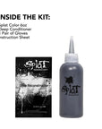 Midnight Onyx No Bleach Black Semi-Permanent Hair Dye Kit