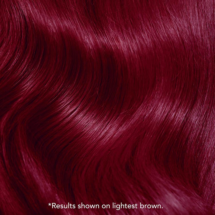Crimson Obsession: Original Crimson Semi-Permanent Hair Dye Complete Kit with Bleach