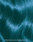 Pure Sapphire: Original Soft Blue Semi-Permanent Hair Dye Complete Kit with Bleach