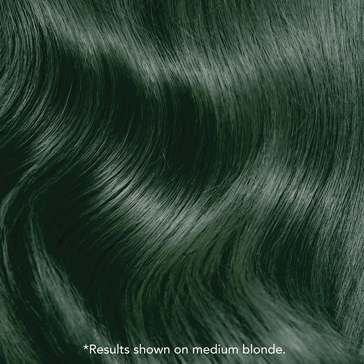 Envy Me: Permanent Green Hair Dye For Dark Hair