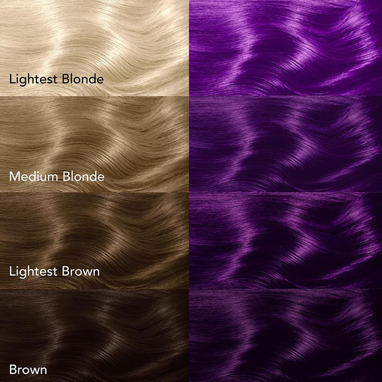 Lusty Lavender: Original Lavender Semi-Permanent Hair Dye Complete Kit with Bleach