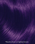 Midnight Amethyst No Bleach Purple Semi-Permanent Hair Dye Kit