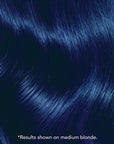 Midnight Azure No Bleach Blue Semi-Permanent Hair Dye Kit
