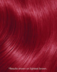 Midnight Scarlet No Bleach Red Semi-Permanent Hair Dye Kit