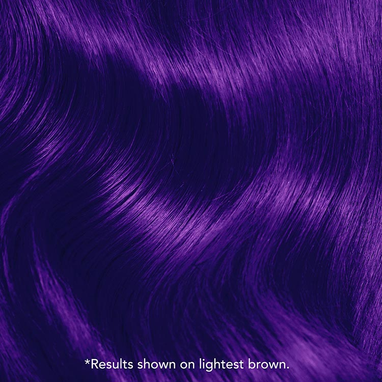 Purple Desire: Original Purple Semi-Permanent Hair Dye Complete Kit with Bleach