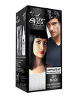 Jet Black Permanent Hair Dye Complete Kit