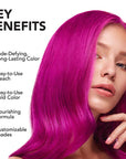 Pink Fetish: Original Pink Semi-Permanent Hair Dye Complete Kit with Bleach
