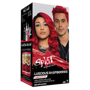 Luscious Raspberries: Original Raspberry Red Semi-Permanent Hair Dye Complete Kit with Bleach