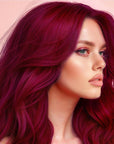 Crimson Obsession: Original Crimson Semi-Permanent Hair Dye Complete Kit with Bleach