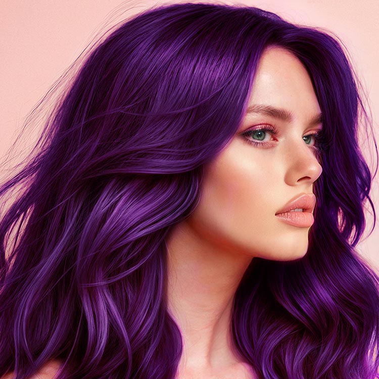 Lusty Lavender: Original Lavender Semi-Permanent Hair Dye Complete Kit with Bleach