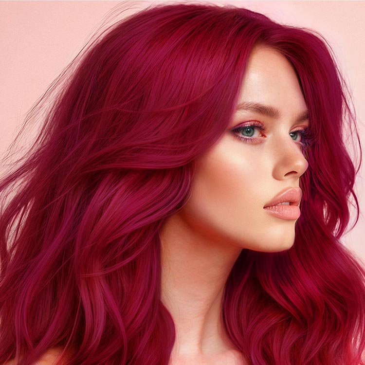 Whipped Cherry: Original Cherry Red Semi-Permanent Hair Dye Complete Kit with Bleach