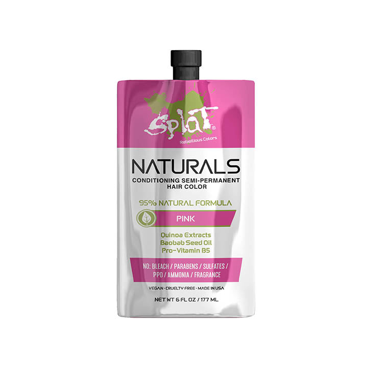 Naturals: Vegan Semi-Permanent Hair Dyes - Pink