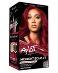 Midnight Scarlet No Bleach Red Semi-Permanent Hair Dye Kit