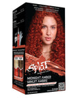 Midnight: Amber No Bleach Red Semi-Permanent Hair Dye Kit