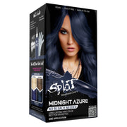 Midnight Azure No Bleach Blue Semi-Permanent Hair Dye Kit