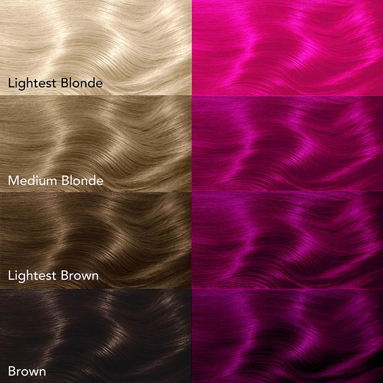 Pink Fetish: Original Pink Semi-Permanent Hair Dye Complete Kit with Bleach