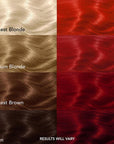 Midnight: Amber No Bleach Red Semi-Permanent Hair Dye Kit
