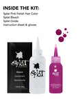Pink Fetish: Original Pink Semi-Permanent Hair Dye Complete Kit with Bleach