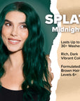 Midnight Jade No Bleach Green Semi-Permanent Hair Dye Kit