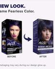 Midnight Amethyst No Bleach Purple Semi-Permanent Hair Dye Kit