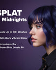 Midnight Amethyst No Bleach Purple Semi-Permanent Hair Dye Kit