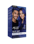 Blue Envy: Original Deep Blue Semi-Permanent Hair Dye Complete Kit with Bleach