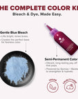 Crimson Obsession: Original Crimson Semi-Permanent Hair Dye Complete Kit with Bleach