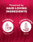 Luscious Raspberries: Original Raspberry Red Semi-Permanent Hair Dye Complete Kit with Bleach