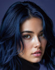 Midnight Indigo No Bleach Purple Semi-Permanent Hair Dye Kit