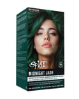 Midnight Jade No Bleach Green Semi-Permanent Hair Dye Kit