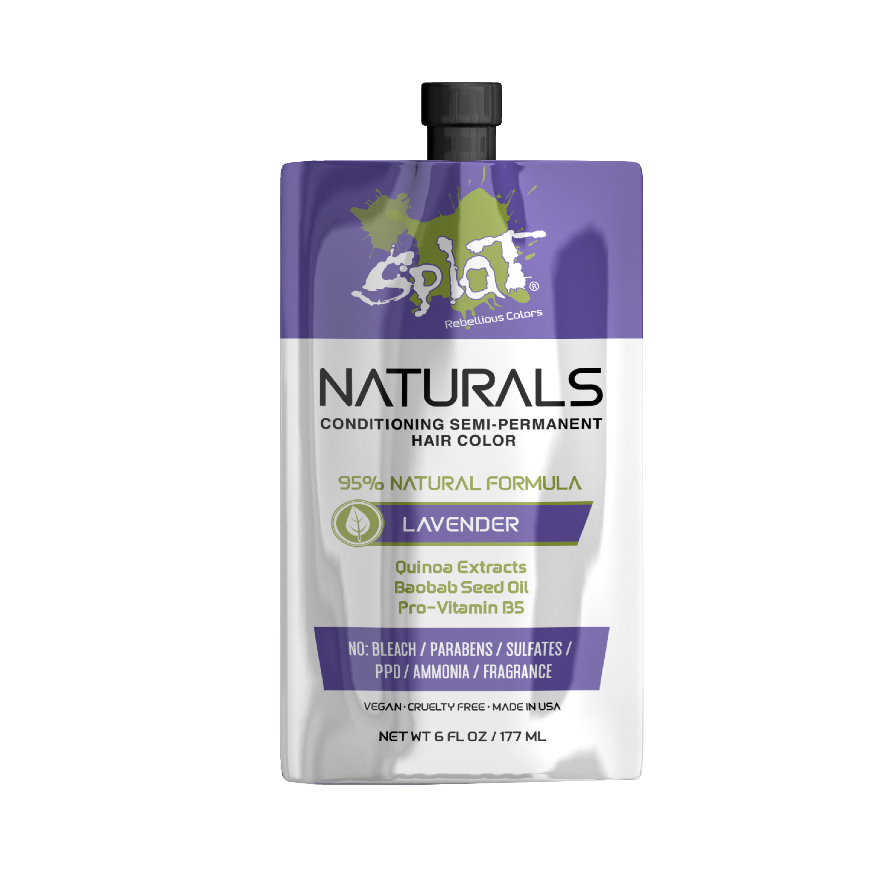 Naturals: Vegan Semi-Permanent Hair Dyes - Lavender