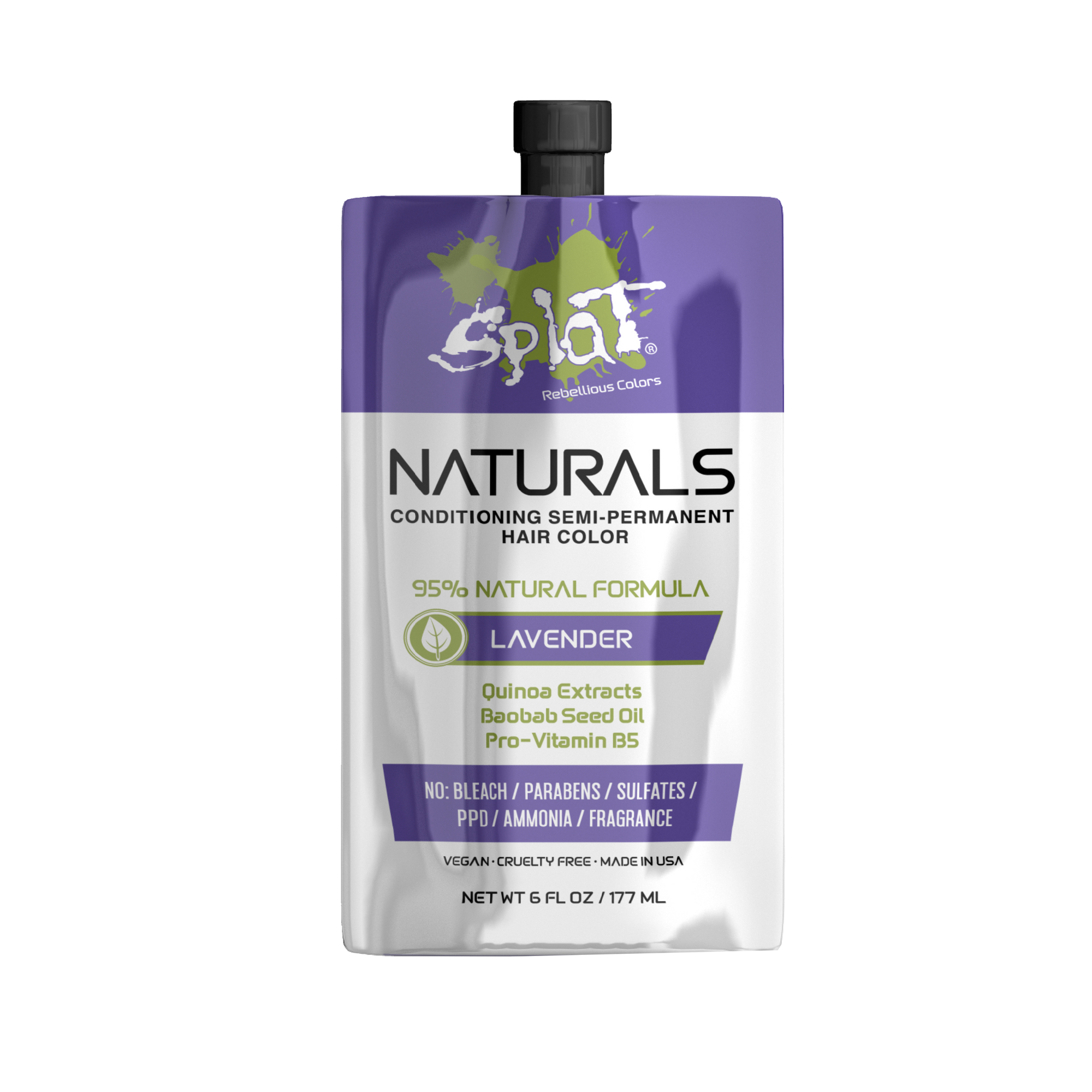 Naturals: Vegan Semi-Permanent Hair Dyes - Lavender