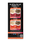 Ombre Fire: Red and Orange Semi-Permanent Hair Dye & Bleach