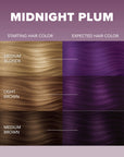 Splat Midnight Plum - Color de cabello semipermanente